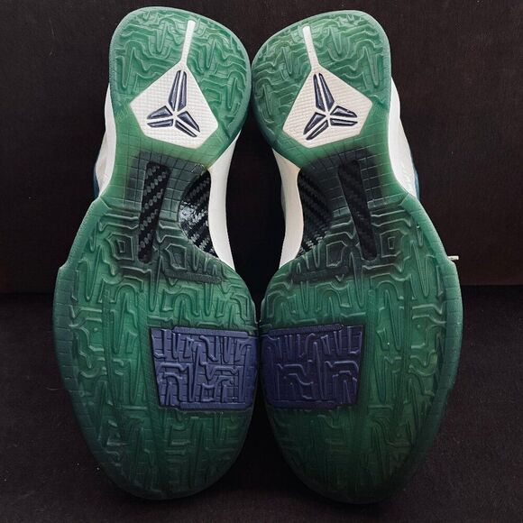 Nike Kobe Zoom V 5 Draft Day Charlotte Hornets Sneaker Shoes Size 9 386429-100 - Picture 9 of 13
